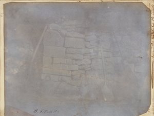 Mur dans le champ de melons, Abbaye de Lacock